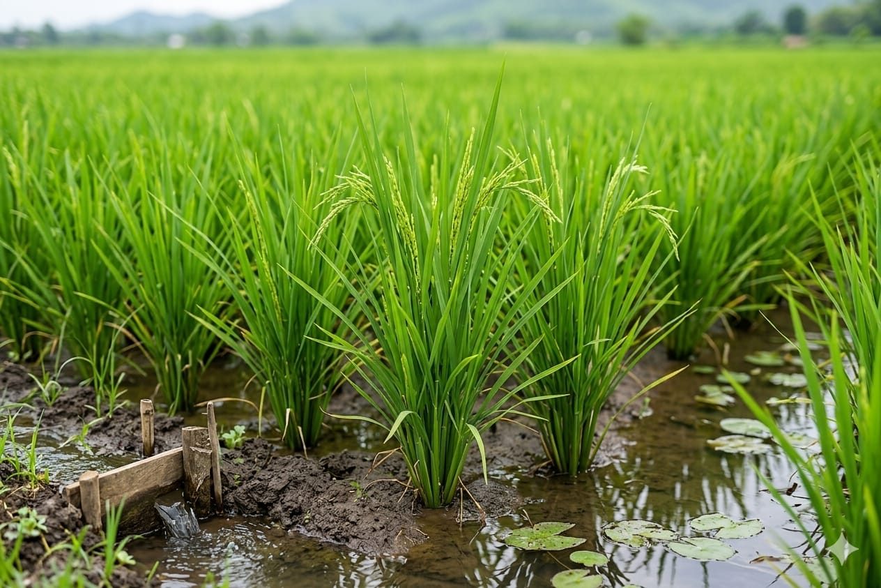 Crop Growth & Management — KSR Exports rice production